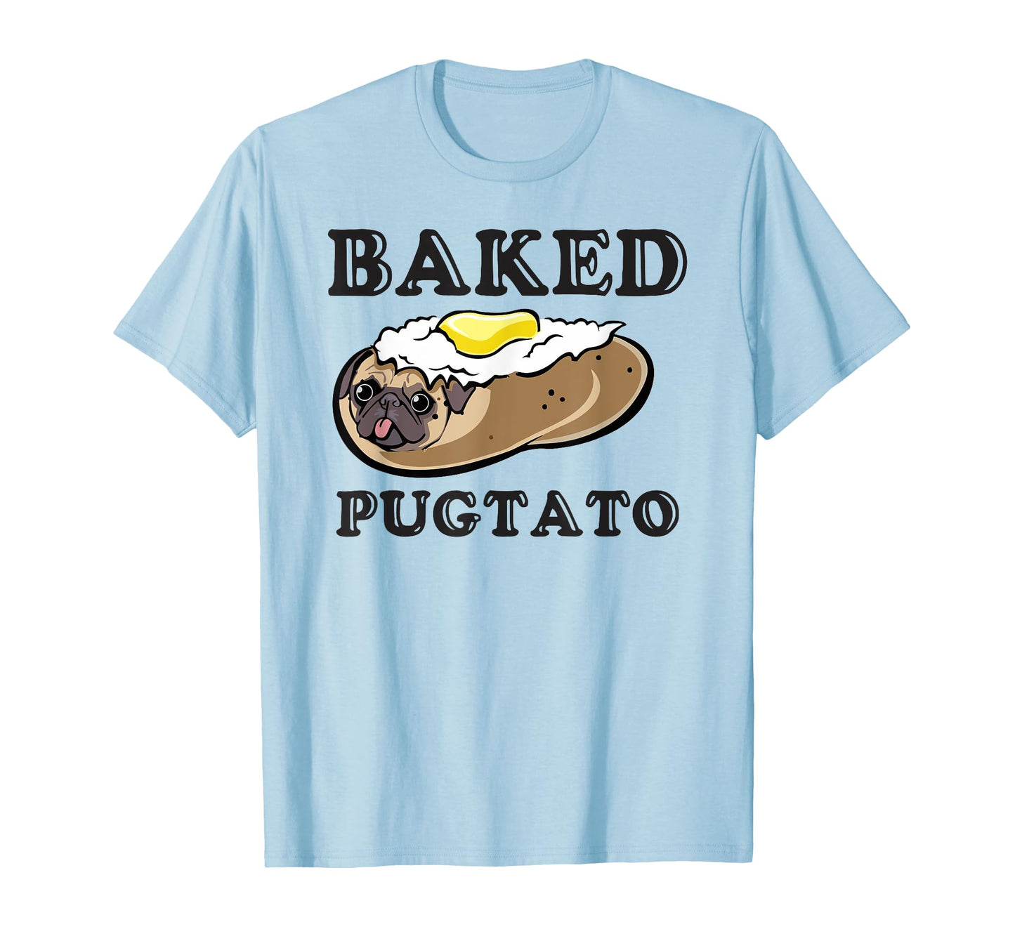 Pugtato, Funny Dog Lovers, Ladies Man Dog, I Love My Pug T-Shirt