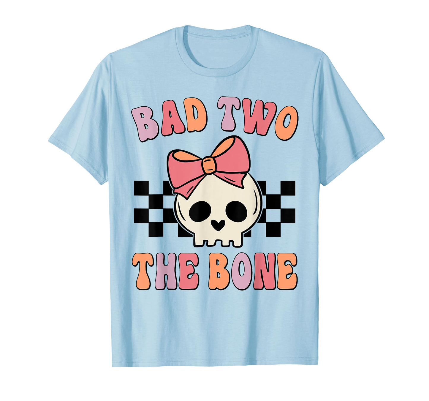 Bad Two the Bone Birthday 2 Years Old Birthday Kid Girl T-Shirt