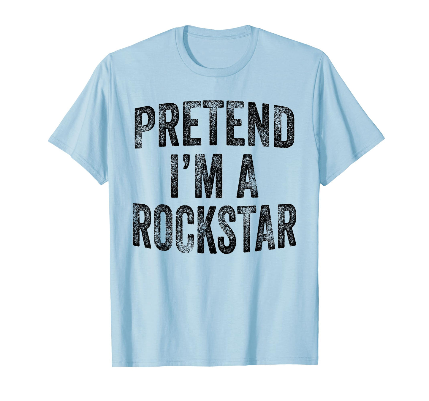 Pretend I'm A Rockstar Family Halloween Rock Star Costume T-Shirt