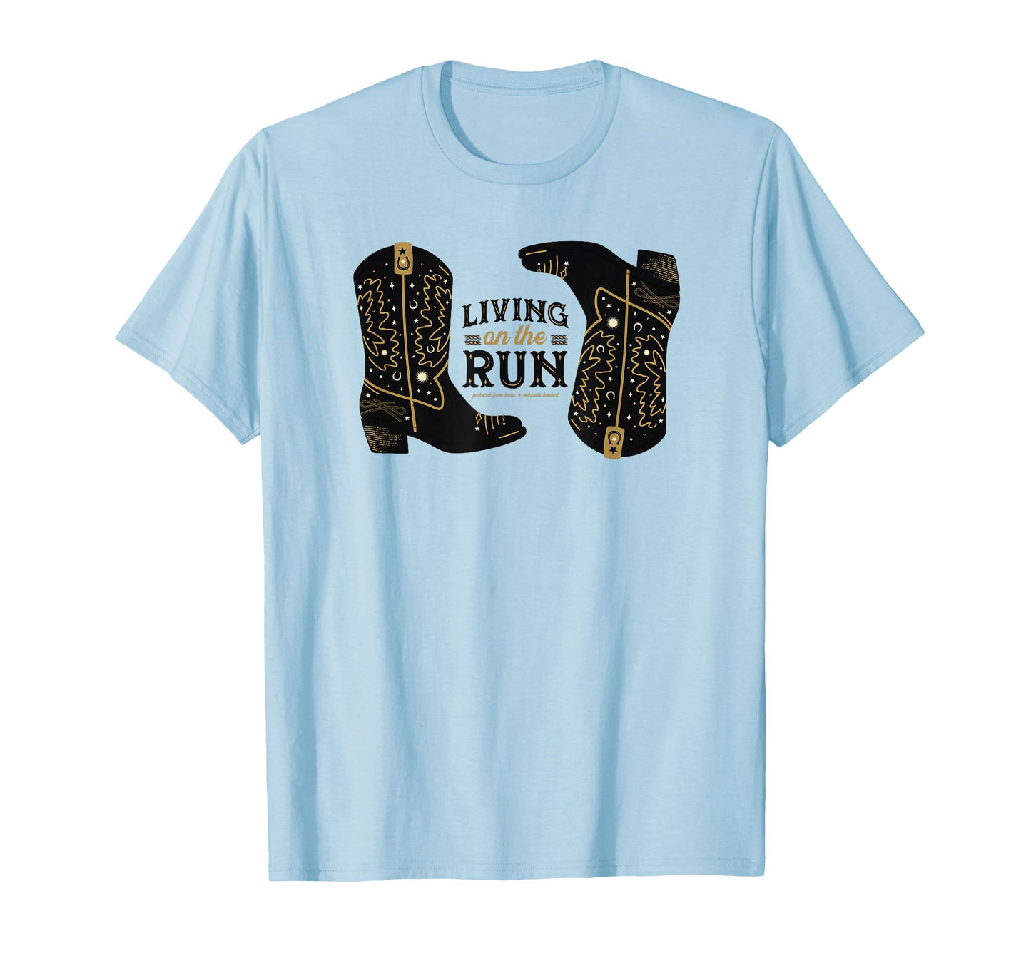 Miranda Lambert Living On The Run Postcards From Texas T-Shirt