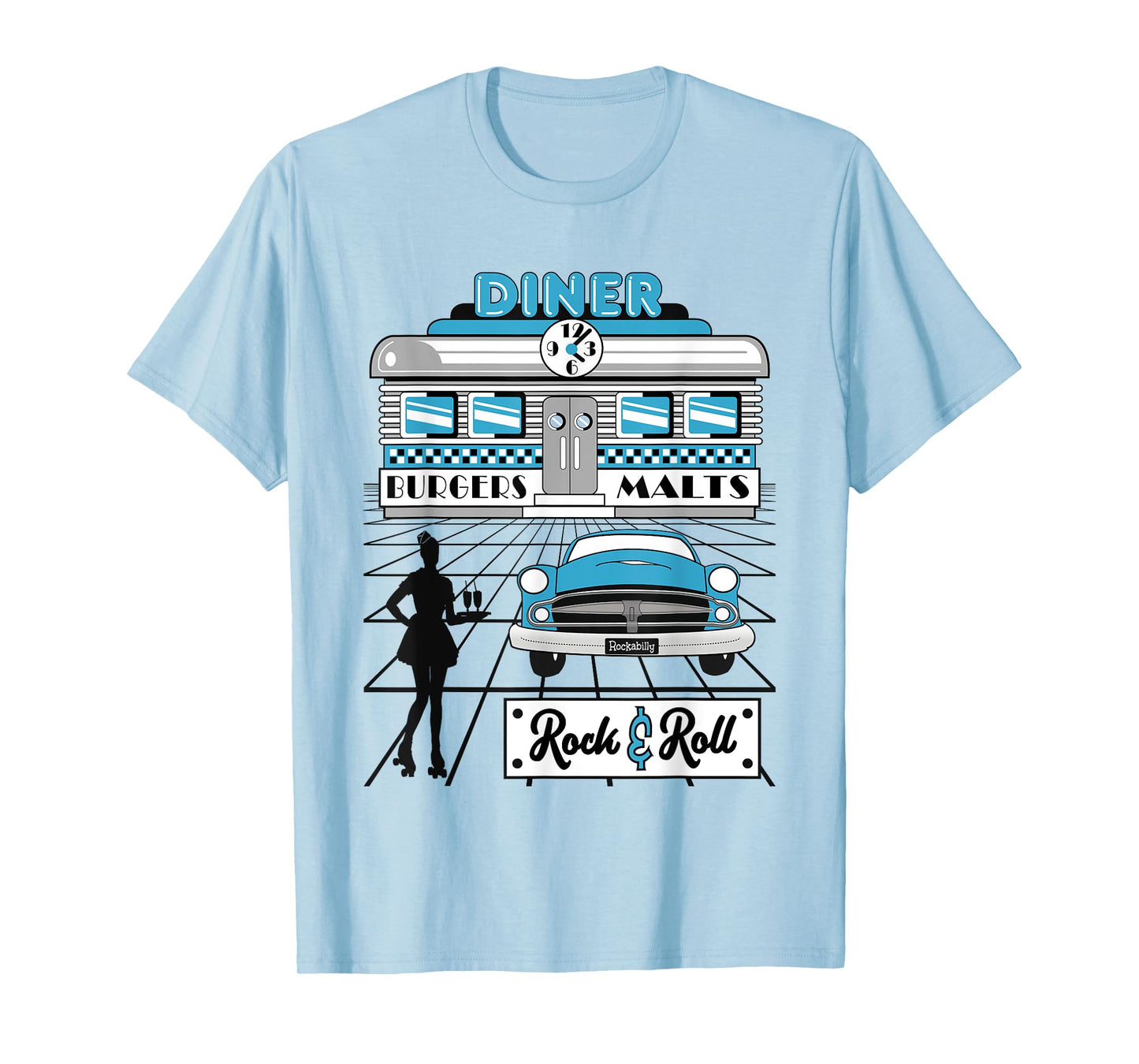Sock Hop Party Clothes Retro 50s Rockabilly 1950s Doo Wop T-Shirt