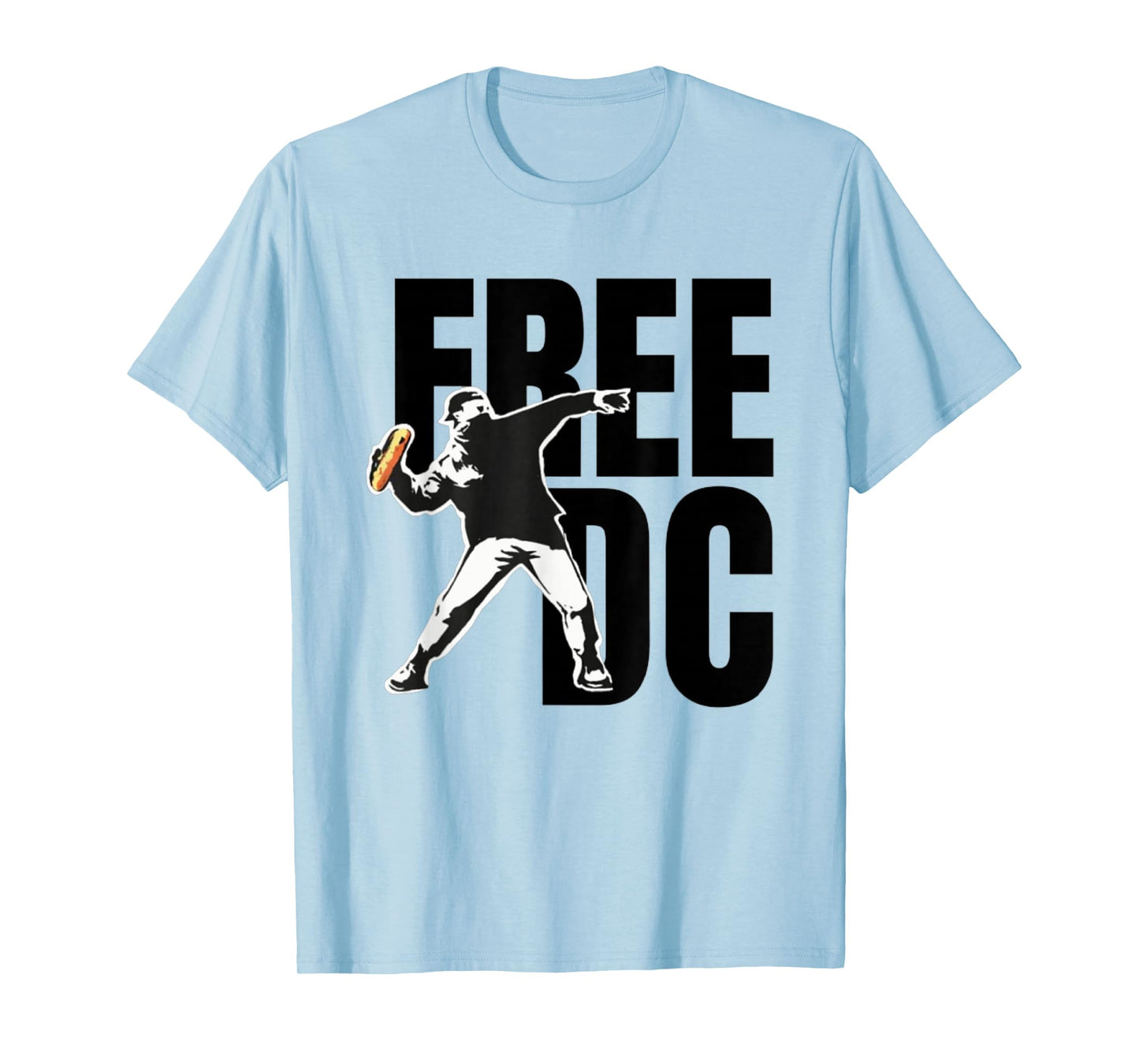 Free DC Funny Street Art Print for USA Lovers T-Shirt