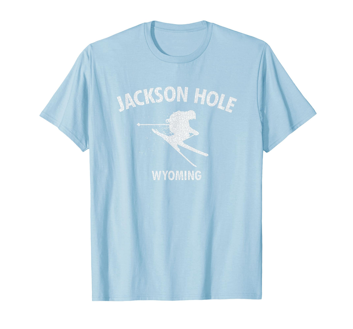 Jackson Hole Wyoming Skiing T-Shirt Ski Gift Tee T-Shirt