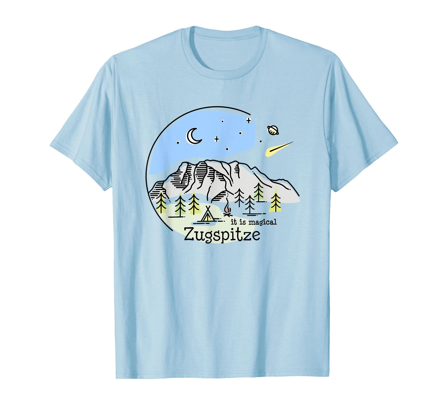 Zugspitze Garmisch Partenkirchen Bavaria Hiking Souvenir T-Shirt