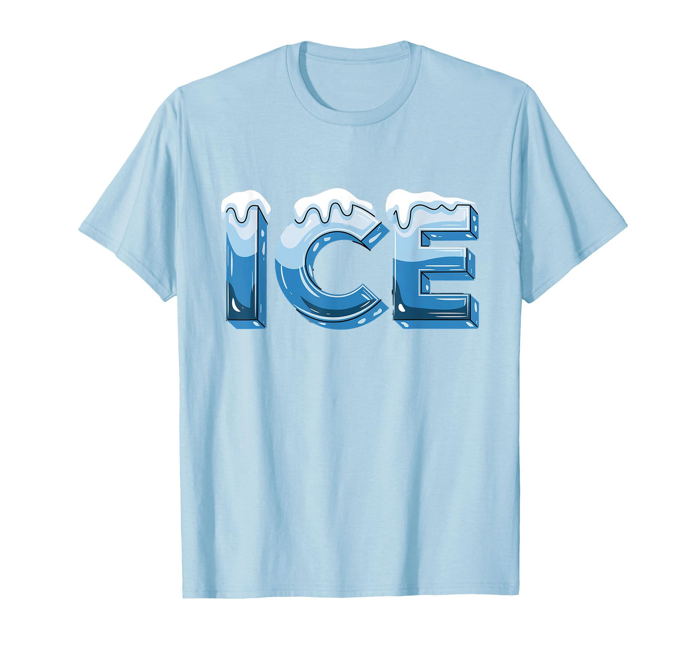 Easy DIY Fire And Ice Halloween Costumes Couple Matching T-Shirt