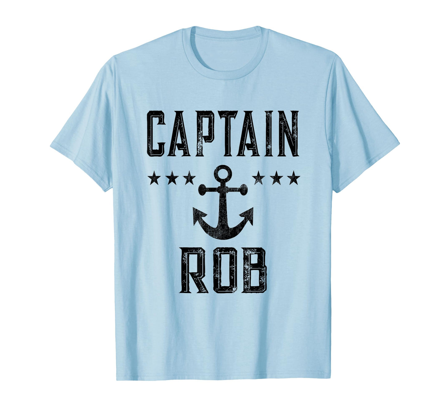 Vintage Captain Rob Boating Lover T-Shirt