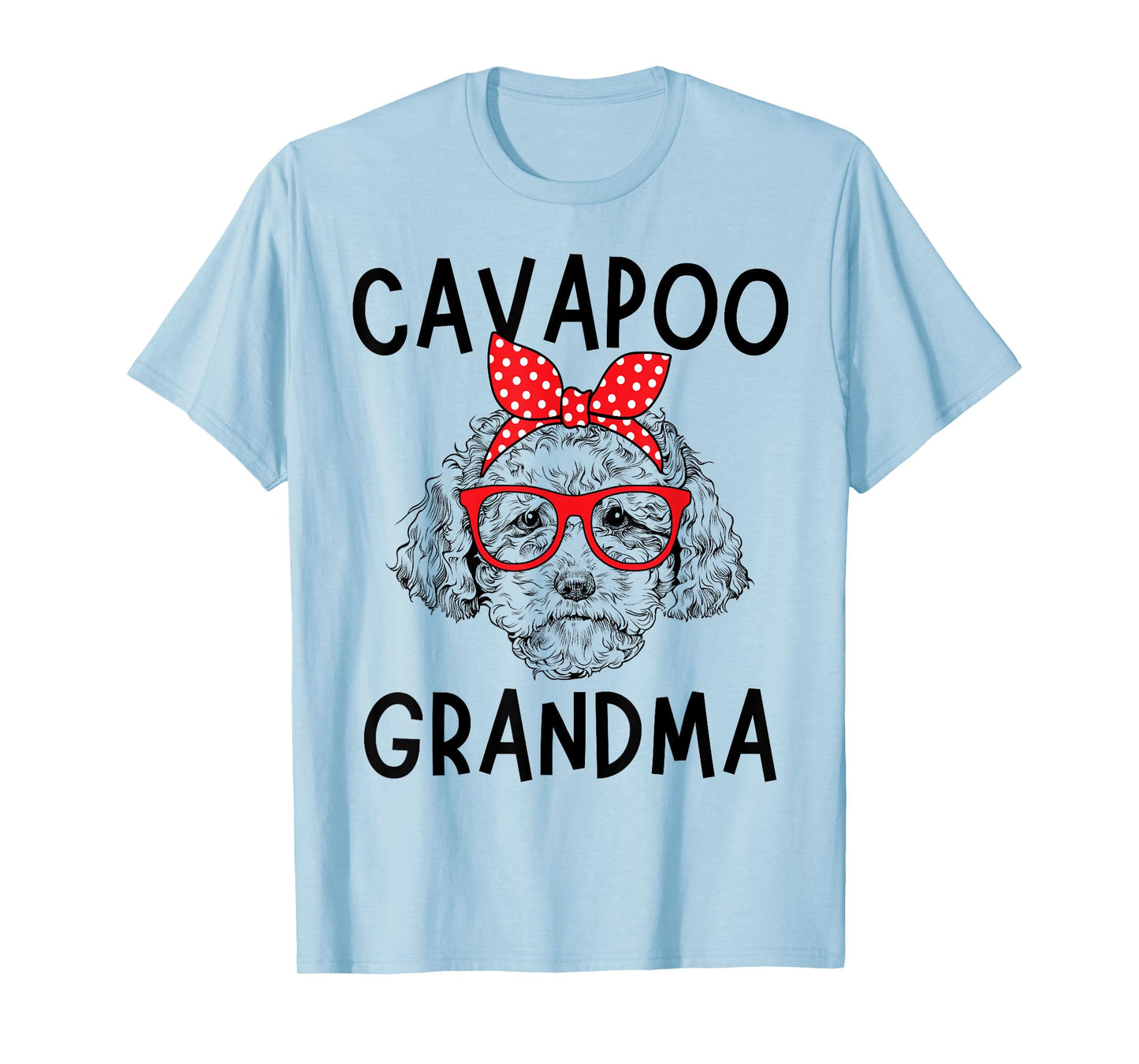 Cavapoo Grandma Cavadoodle Dog Nana Mother's Day Men Women Kids T-Shirt