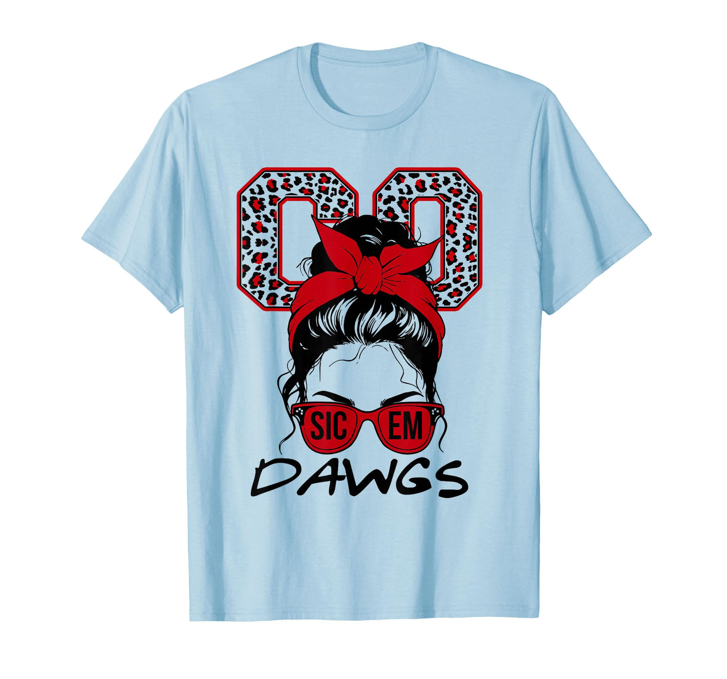 Retro Bulldogs Go Sic Em Pride Dawgs Name Gift for Women T-Shirt