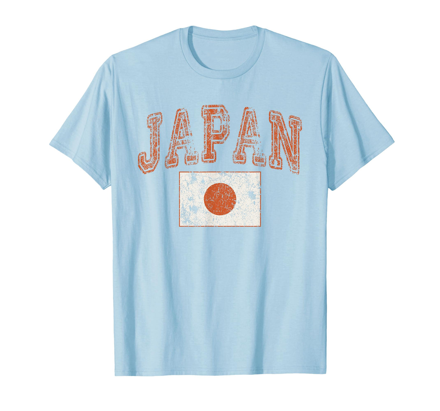 Vintage Retro Faded Japan Flag Japanese Pride T-Shirt