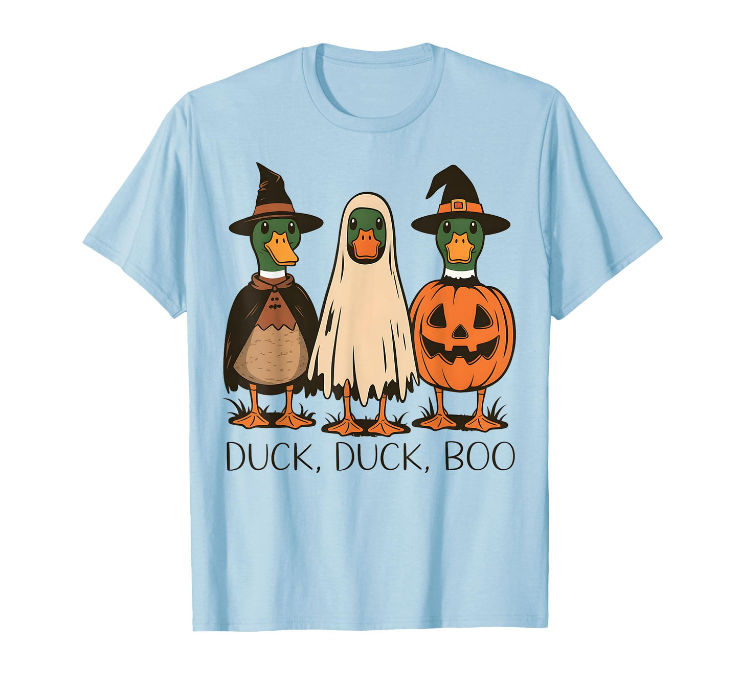 Duck Duck Boo Funny Halloween Costume Duck T-Shirt