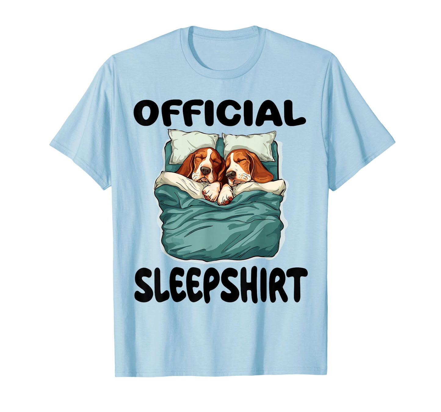 Basset Hound Dog Official Sleepshirt Pajamas Nightgown T-Shirt