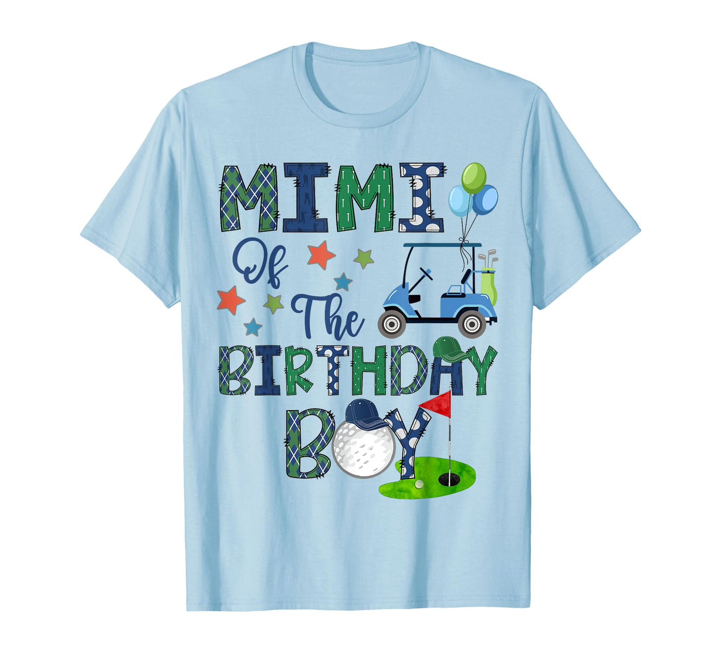 Mimi Of The Birthday Boy Hole In One Golf Lover T-Shirt