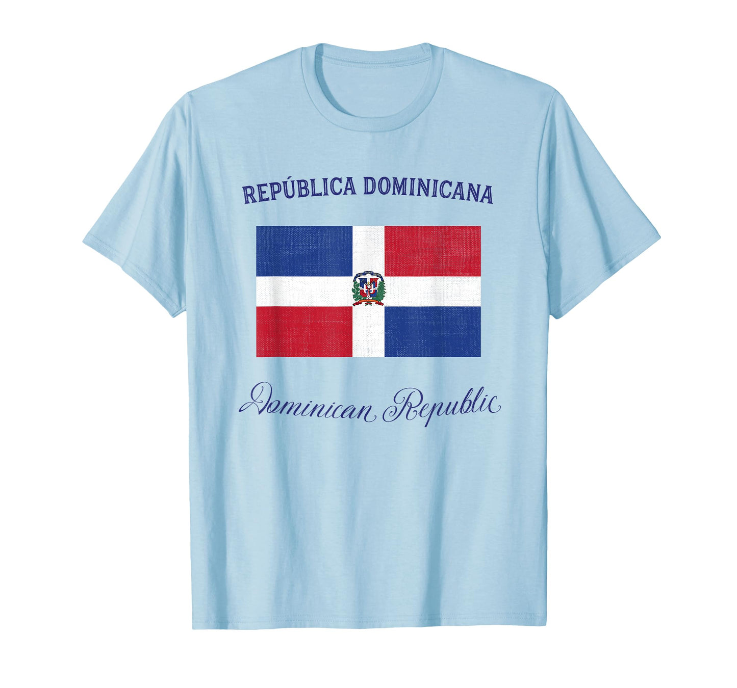 Dominican Republic Flag T-Shirt T-Shirt
