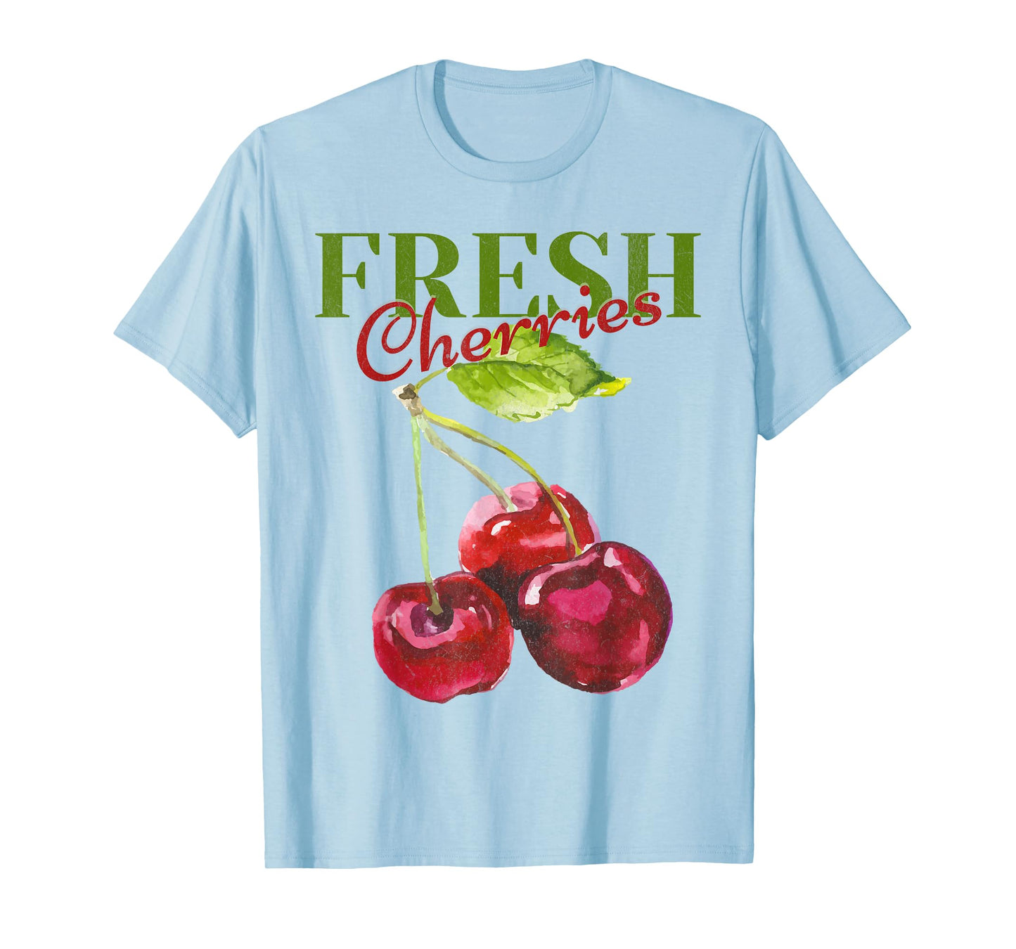 Fresh Cherries Homestead Homegrown Farmhouse Farmer T-Shirt