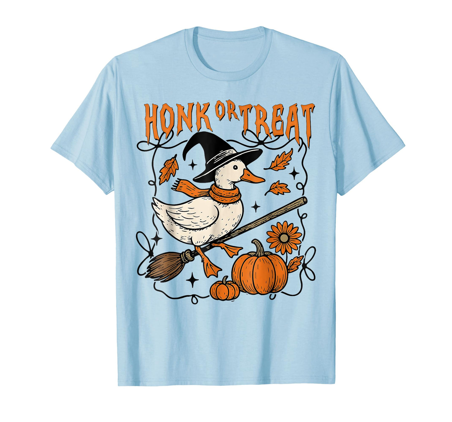 Honk Or Treat Goose Halloween Costume Fun T-Shirt