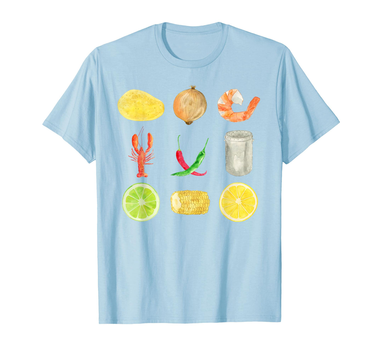 Cute Crawfish Low Country Boil y2k Clean Girly Aesthetic T-Shirt