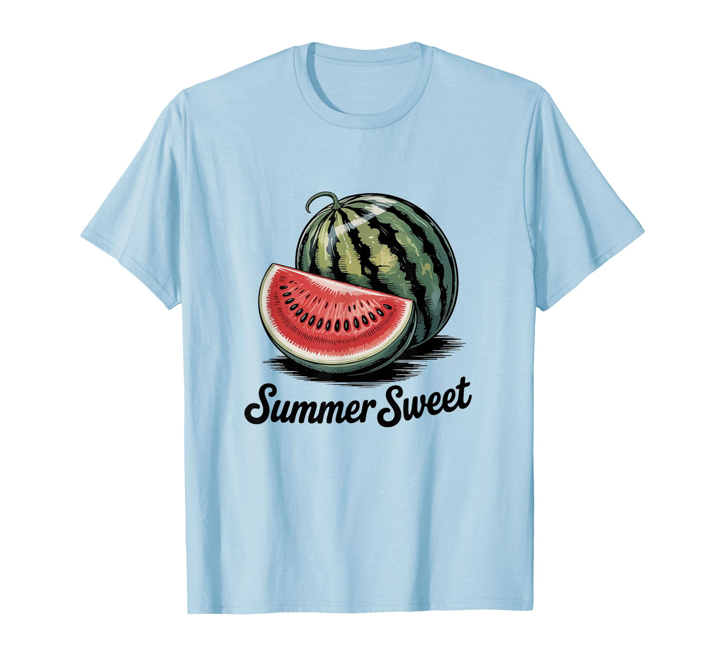 Watermelon Retro Vintage Halloween Summer Sweet Costume T-Shirt