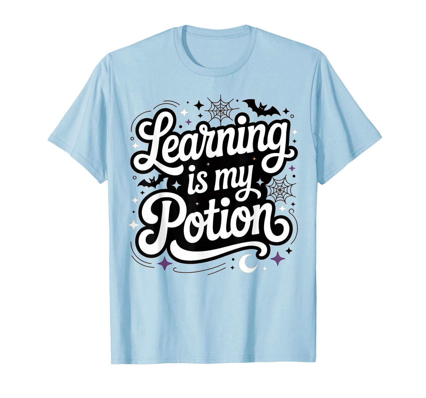 Cute Educator School Halloween Learning is My Potion T-Shirt