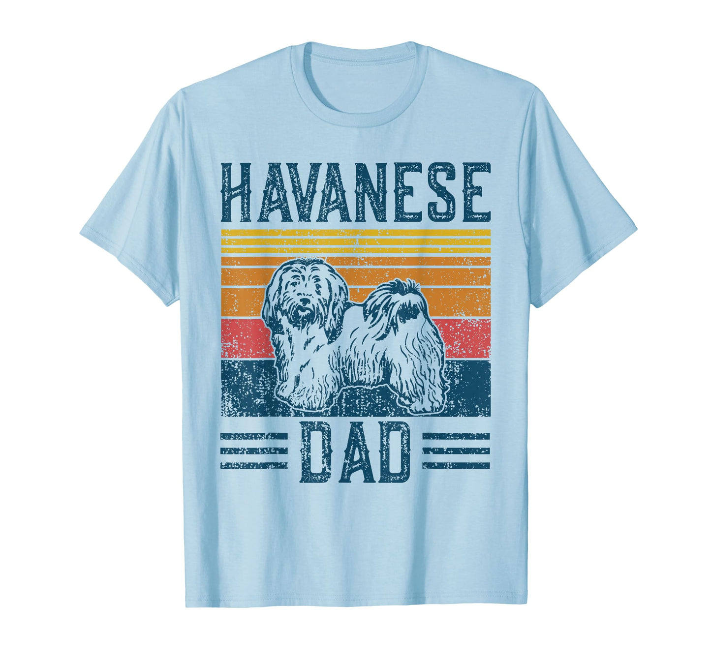 Dog Havanese Dad - Vintage Havanese Dad T-Shirt