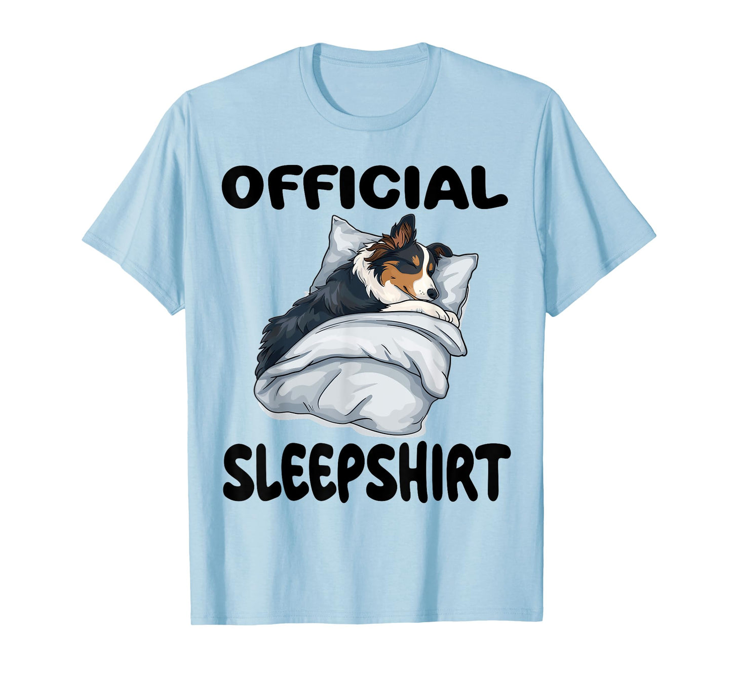 Australian Shepherd Dog Official Sleepshirt Pajamas T-Shirt for Men Women Kids