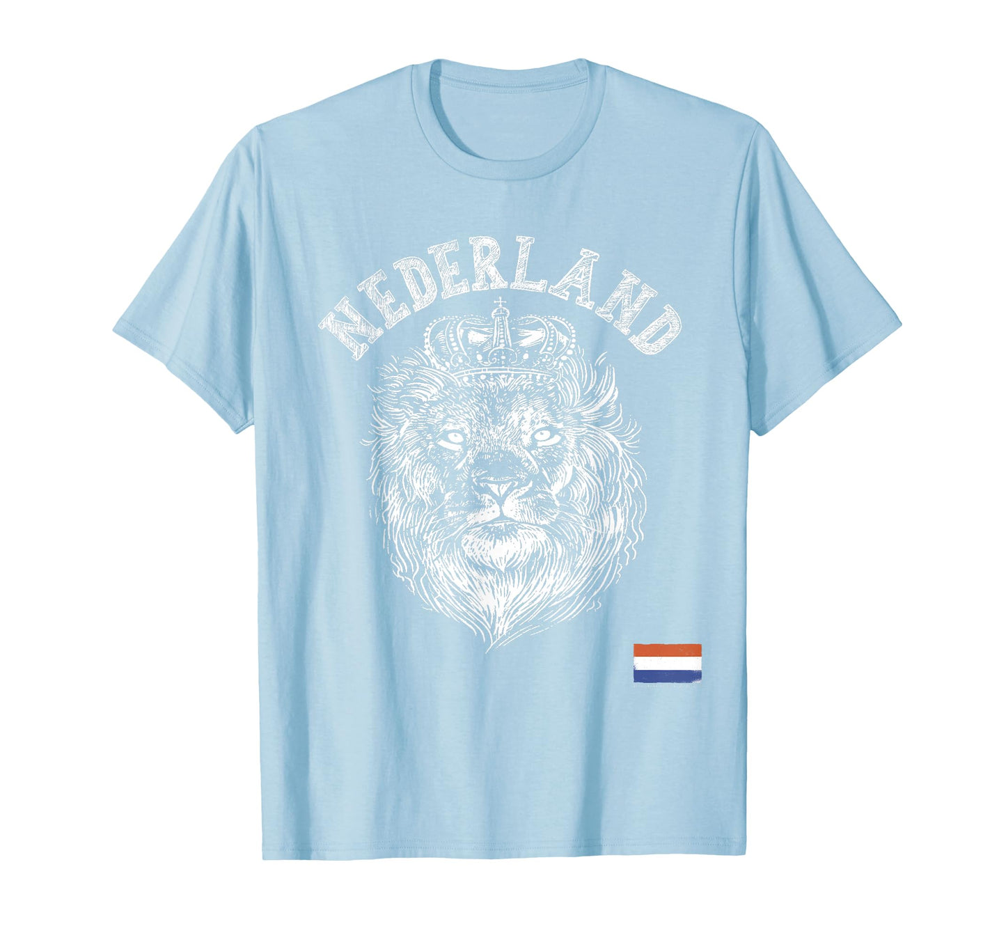 Nederland Reto Netherlands Lion Holland Dutch Men and Women T-Shirt