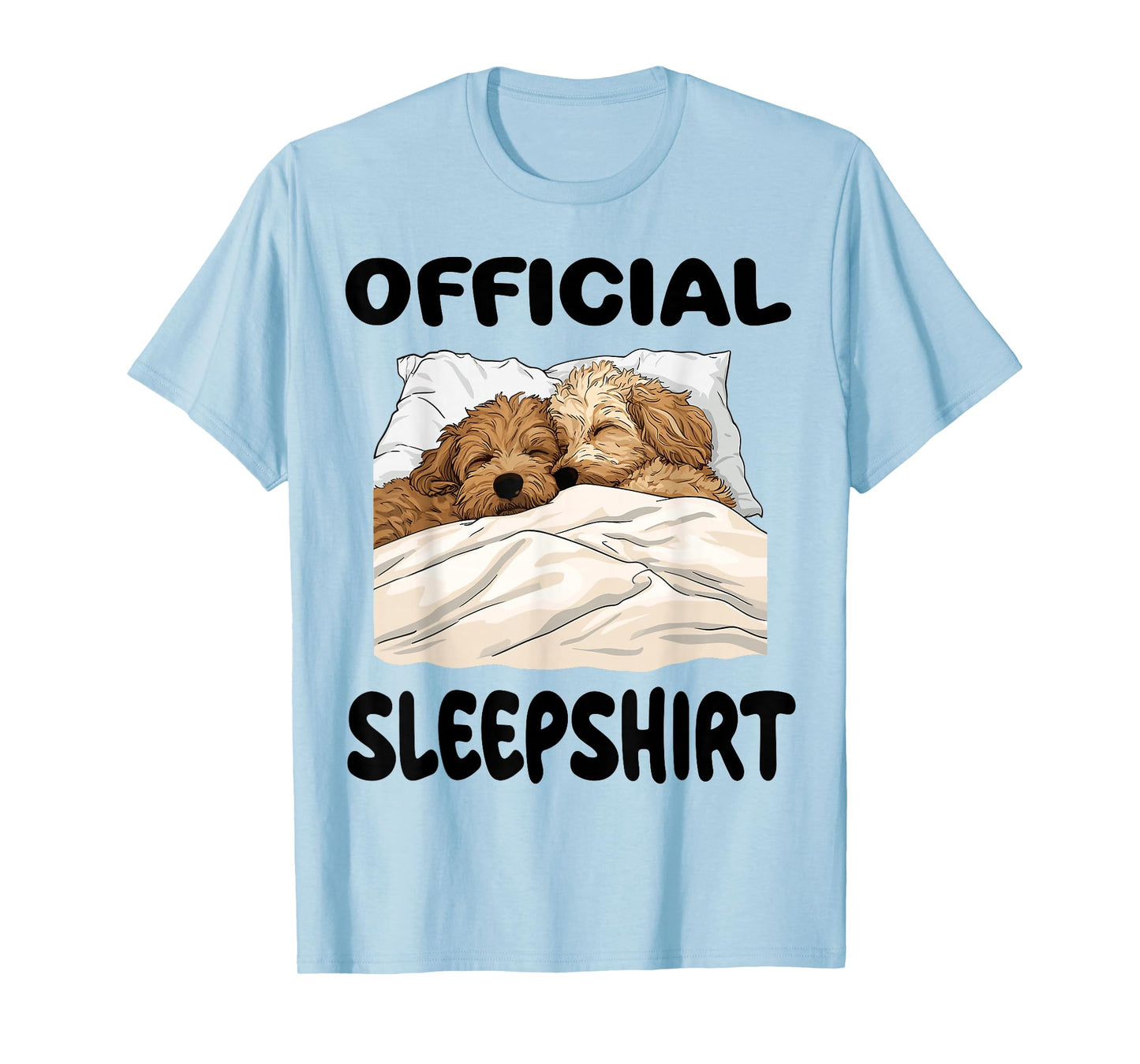 Goldendoodle Dog Official Sleepshirt Pajamas Nightgown T-Shirt