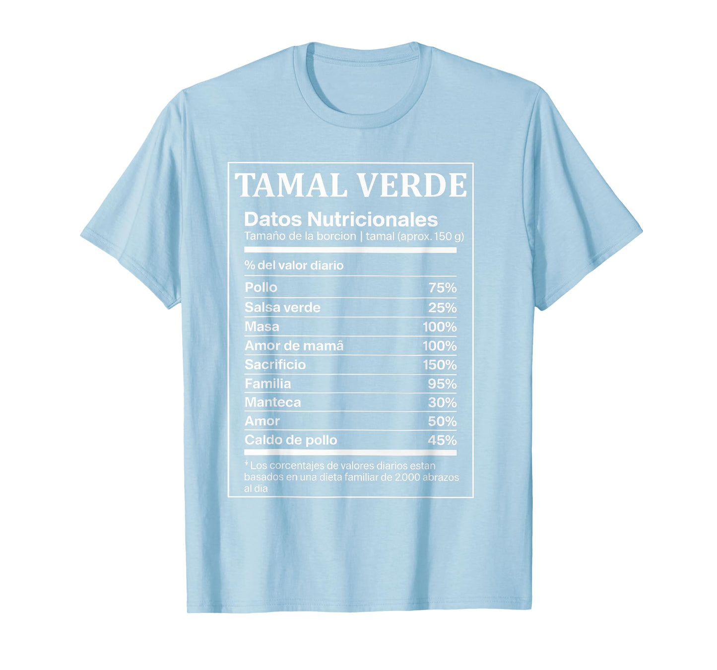 Tamal Verde Costume T-Shirt
