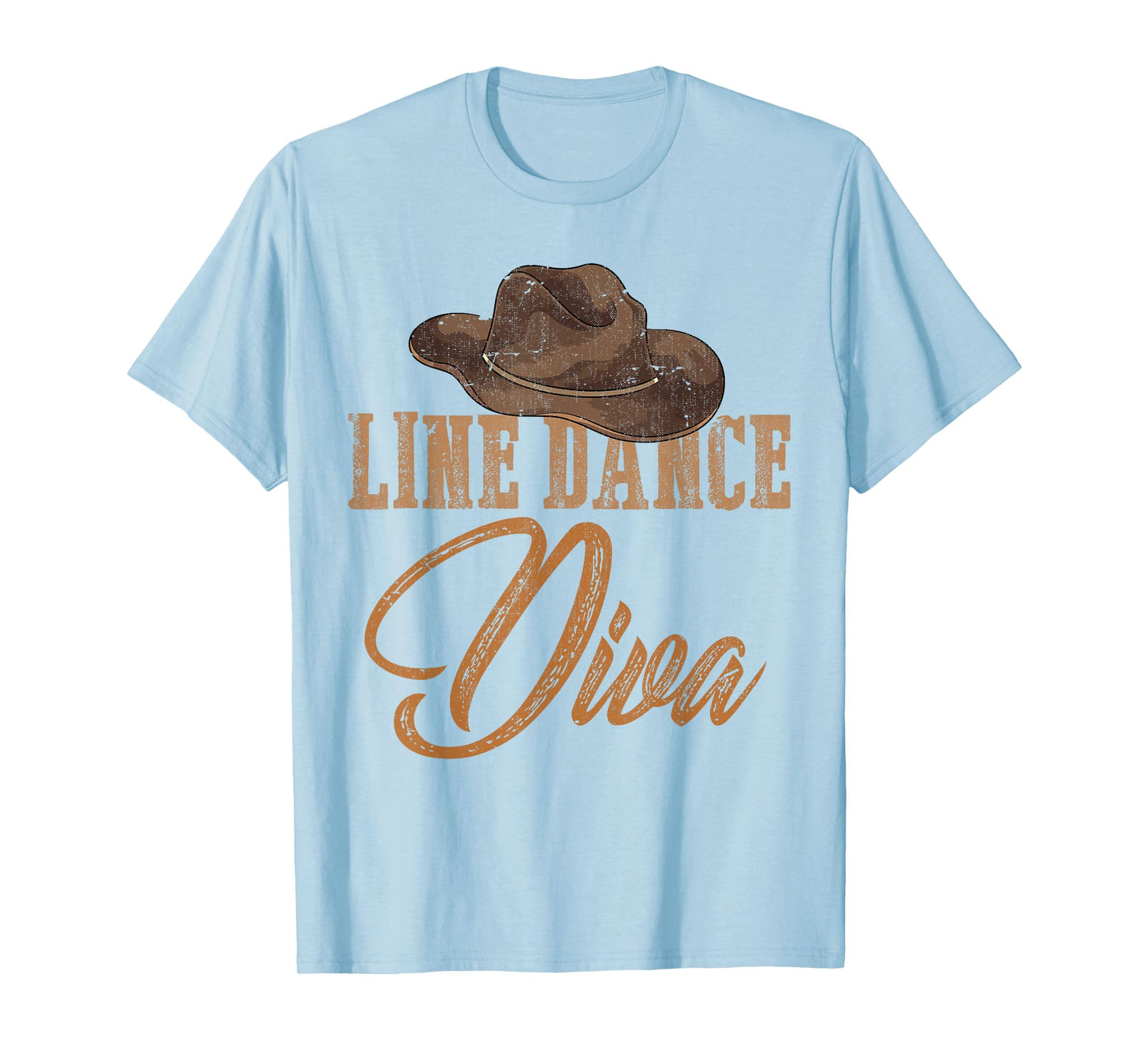 Country Western Line Dance Gifts Line Dance Diva Women Girls Line Dance T-Shirt