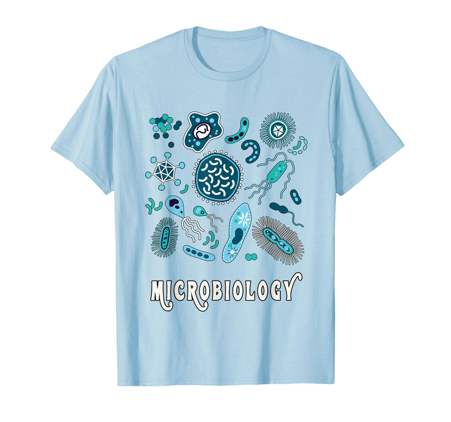 Microbiology Teacher, Science Instructor Gift Tee Shirt T-Shirt for Men Women