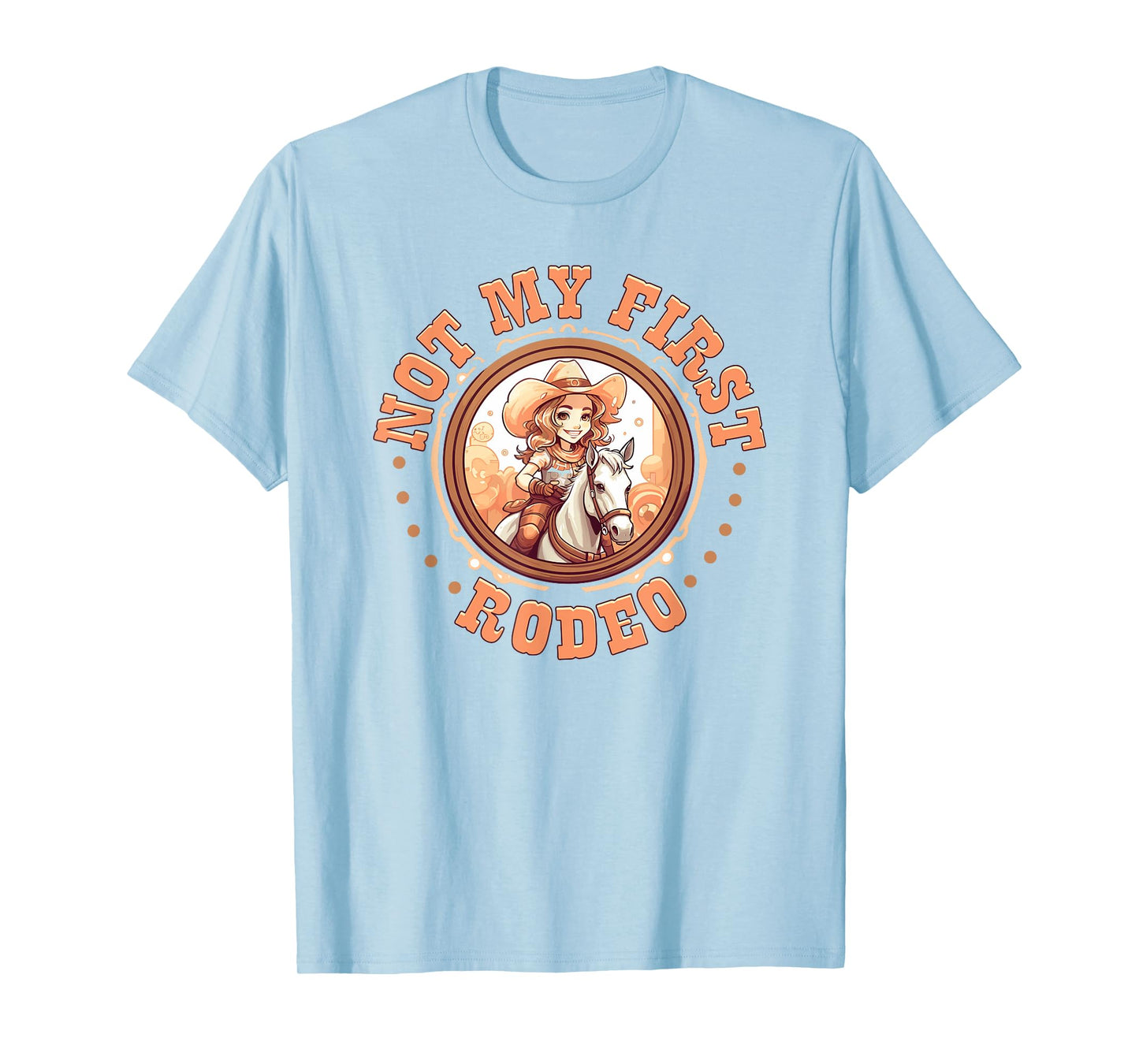 Not My First Rodeo, Country Rodeo Kids Girl Toddler Cowgirl T-Shirt