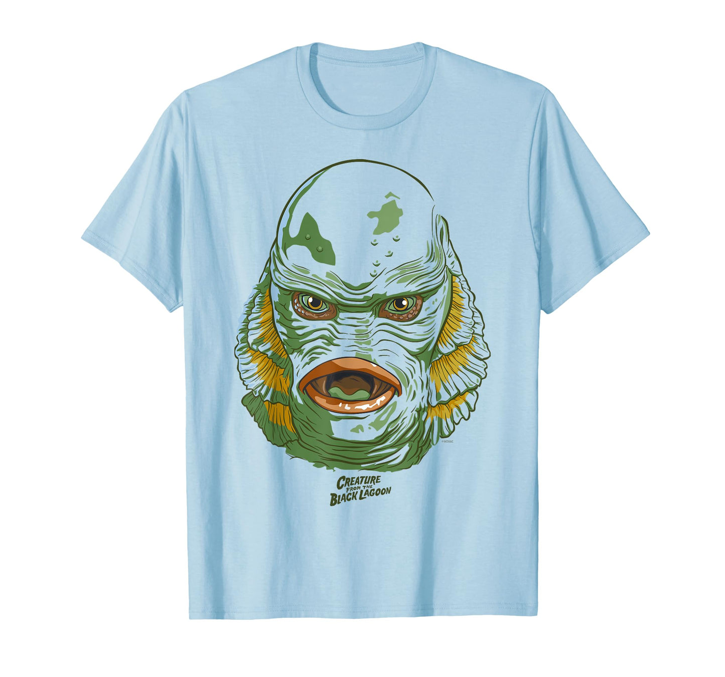 Universal Monsters Creature from the Black Lagoon Big Face T-Shirt