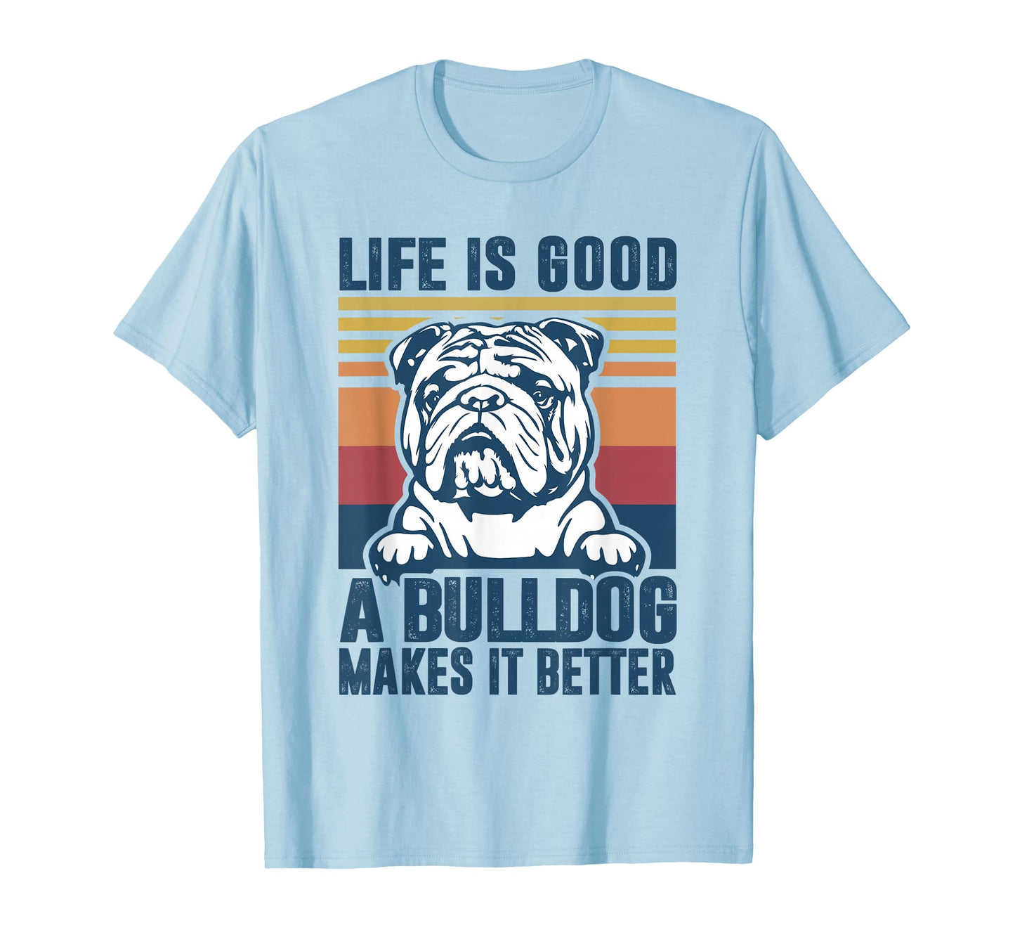 Bulldog Gifts for Women Men Dog Dad Dog Mom English Bulldog T-Shirt Small