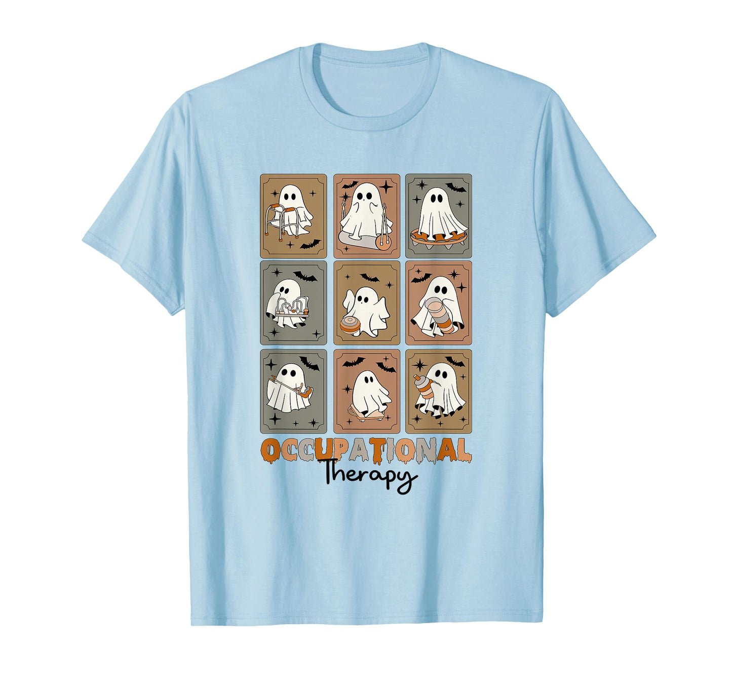 Occupational Therapy OT Funny Ghost Halloween OTA Costume T-Shirt