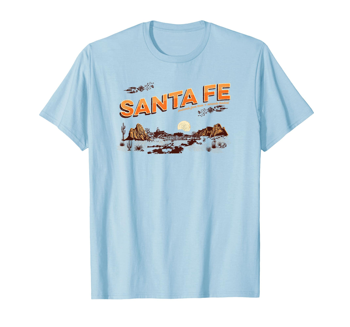 Miranda Lambert Santa Fe Postcards From Texas T-Shirt