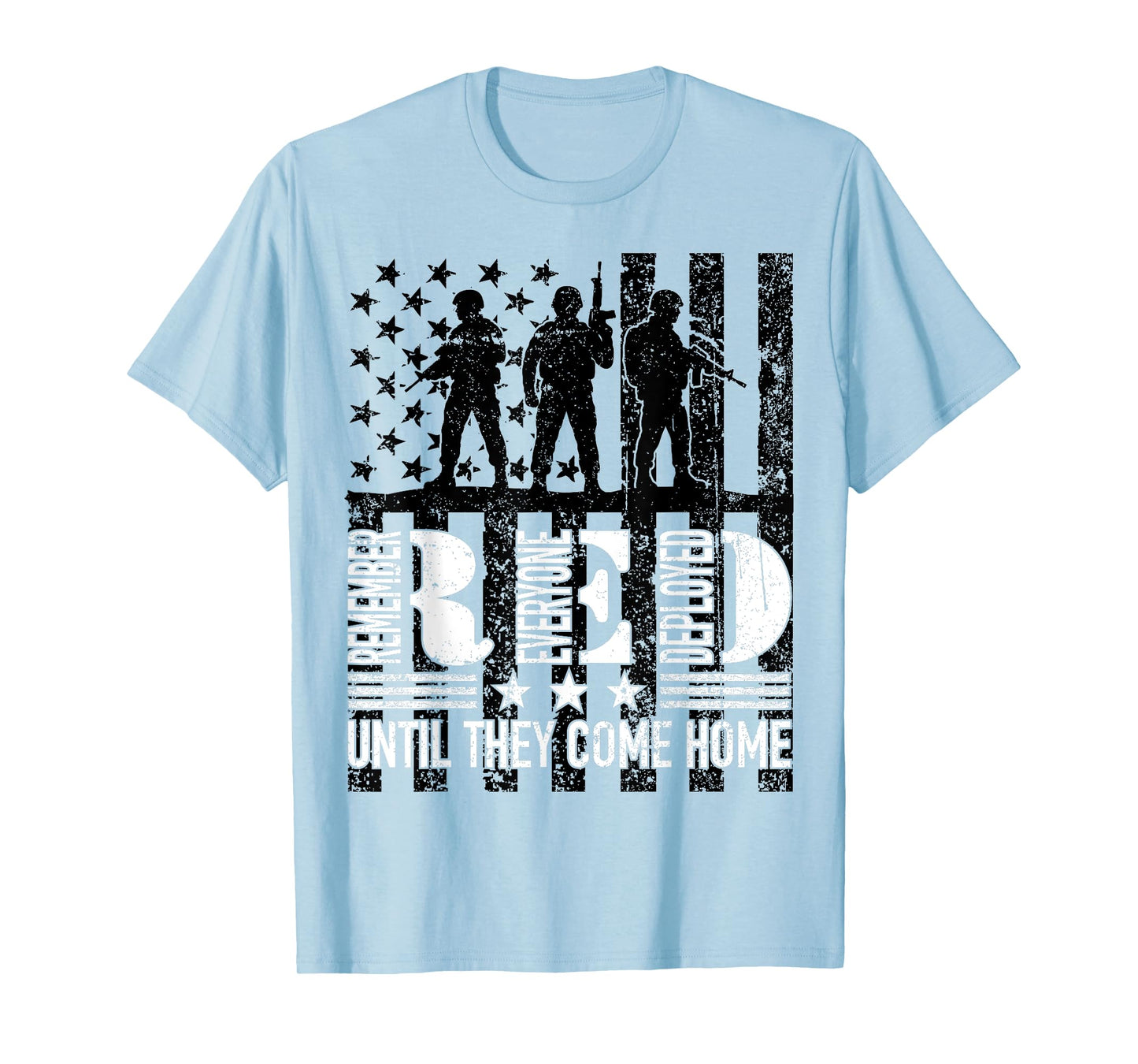 Remember Everyone Deployed RED Friday Military T-Shirt