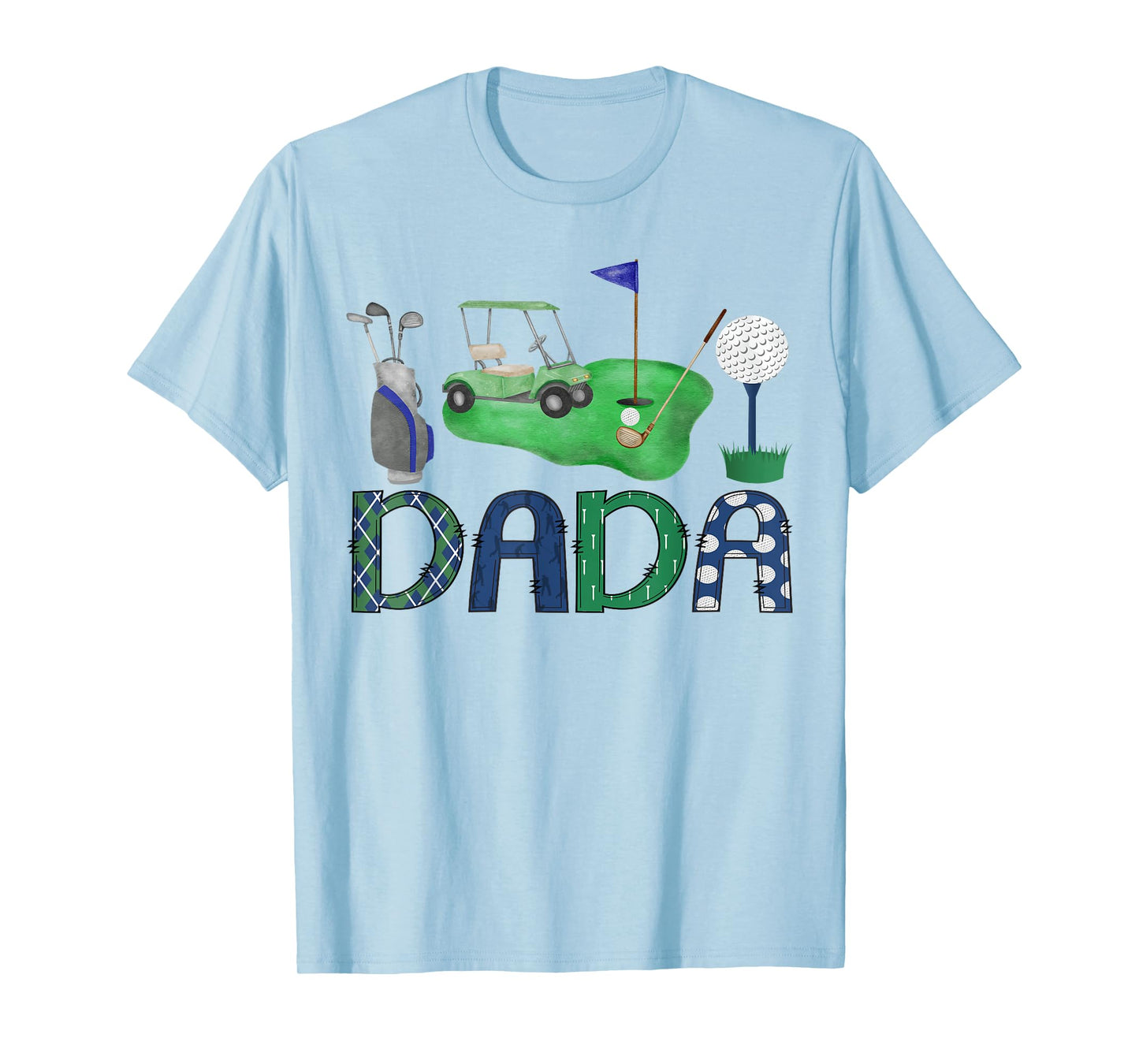 Dada Of The Birthday Boy Hole in One Golf Sport Matching T-Shirt
