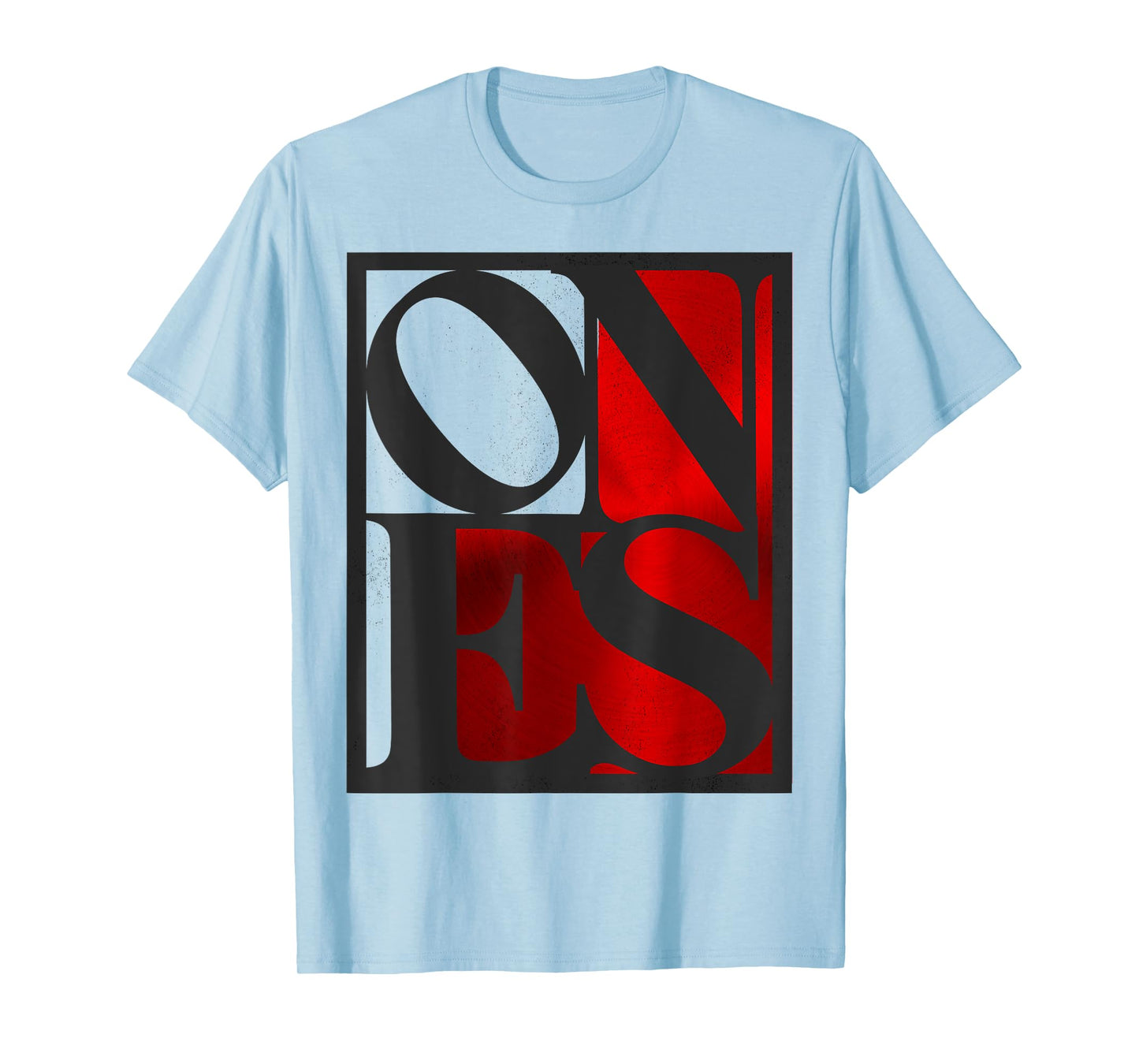 Red One Of Them Ones Red Color White Graphic T-Shirt