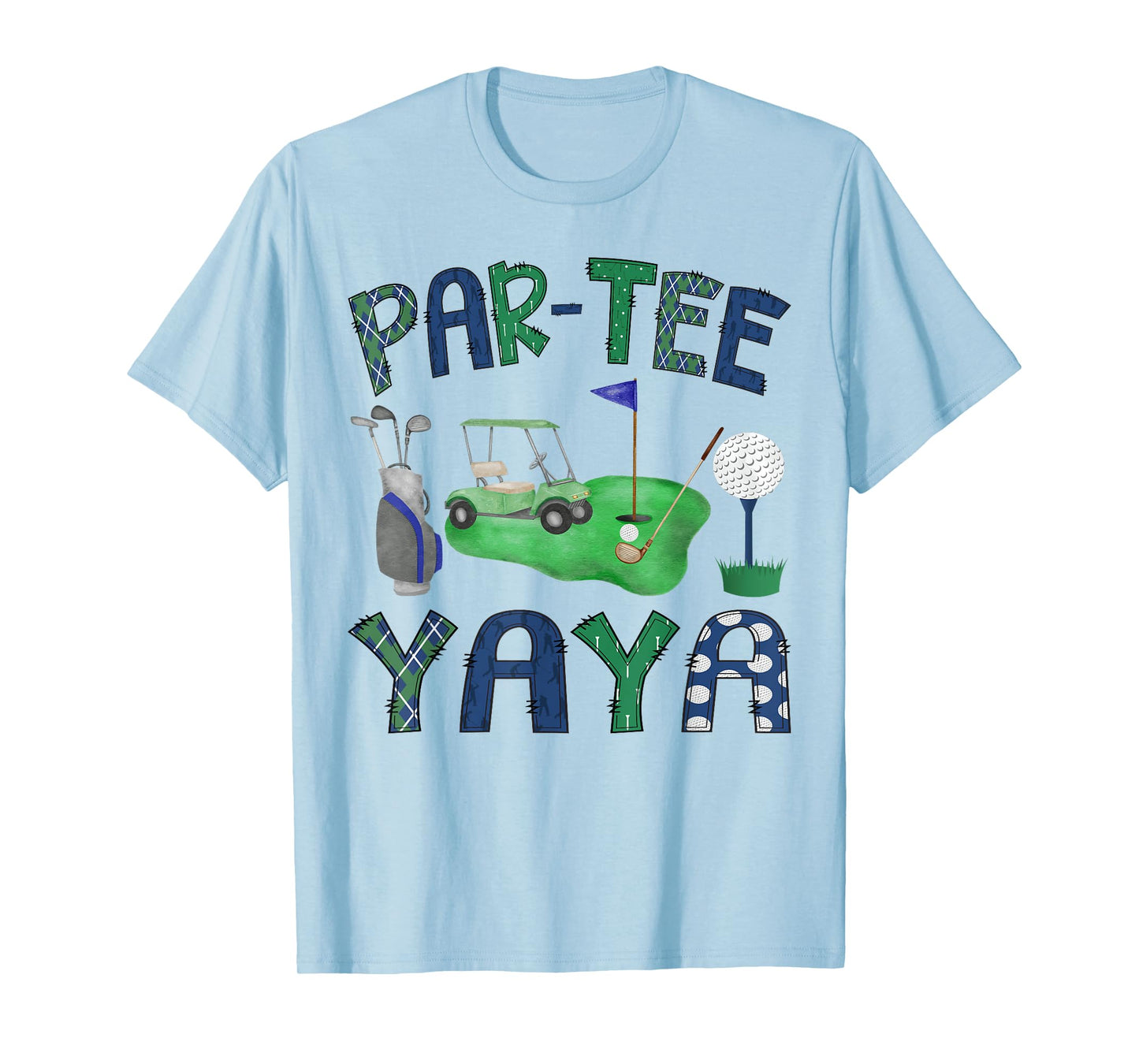 Par-Tee Yaya Hole in One Birthday Golf Lover Party T-Shirt