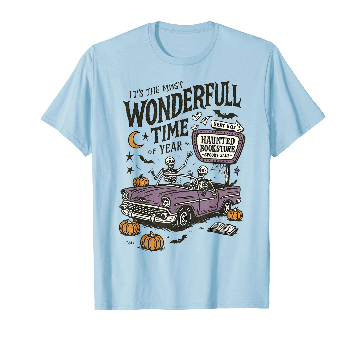 It's The Most Wonderful Time Of Year Halloween Skeleton T-Shirt