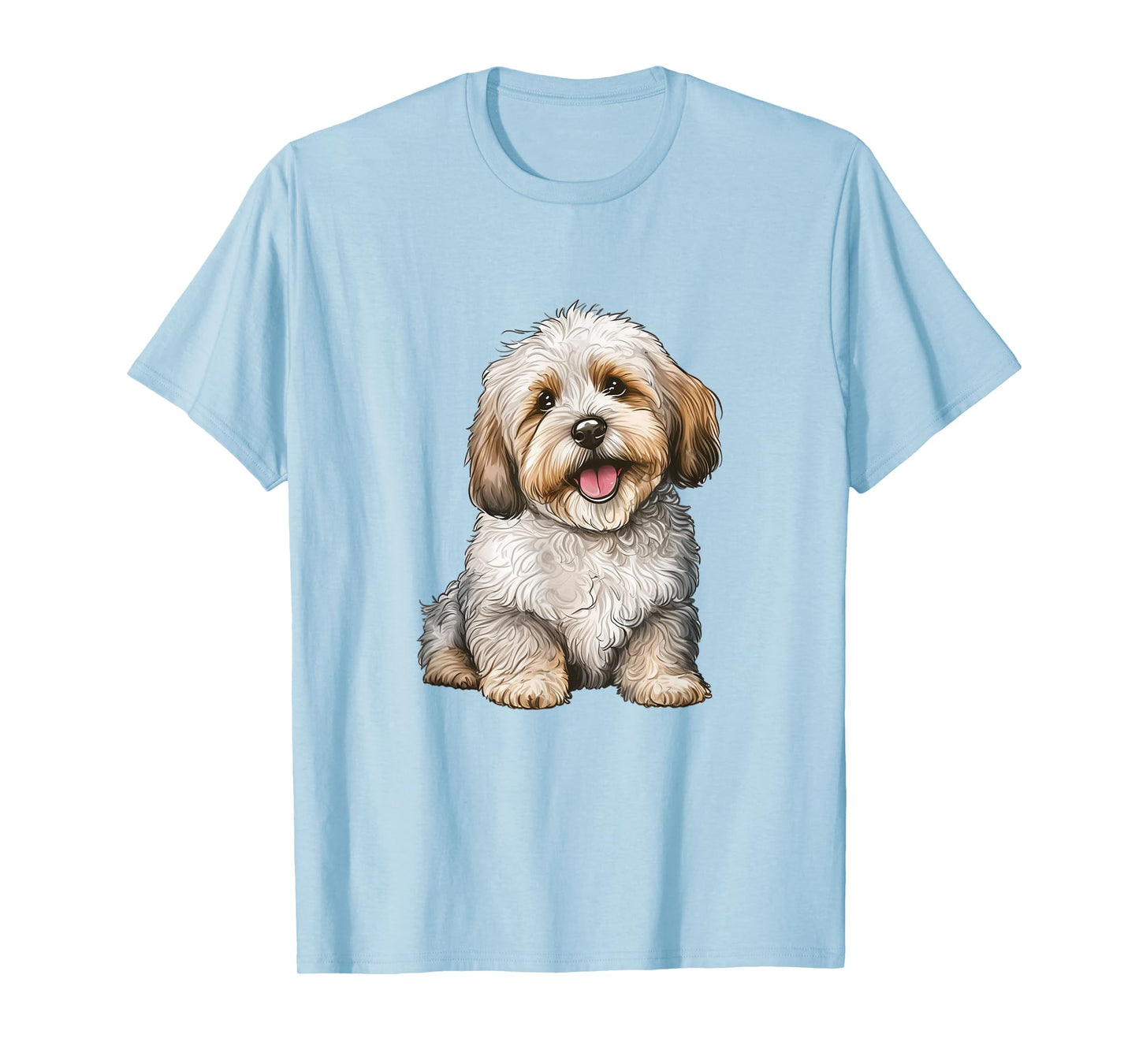 Cute Lhasa Apso Puppy Lovers Funny T-Shirt