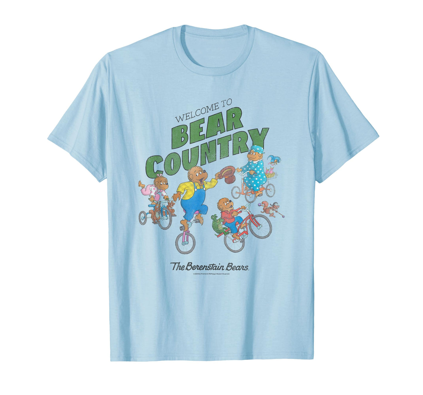 The Berenstain Bears Welcome to Bear Country Vintage Book T-Shirt