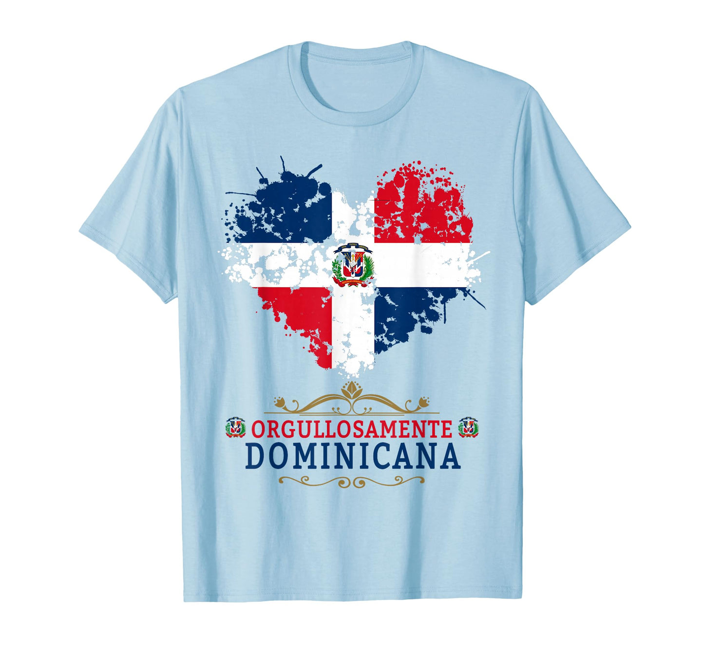 Coat of Arms Republica Dominicana & Dominican Flag Outfit T-Shirt
