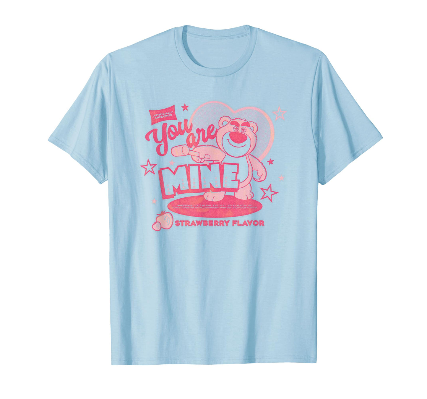 Disney Pixar Toy Story You Are Mine Valentine's Lotso Bear T-Shirt