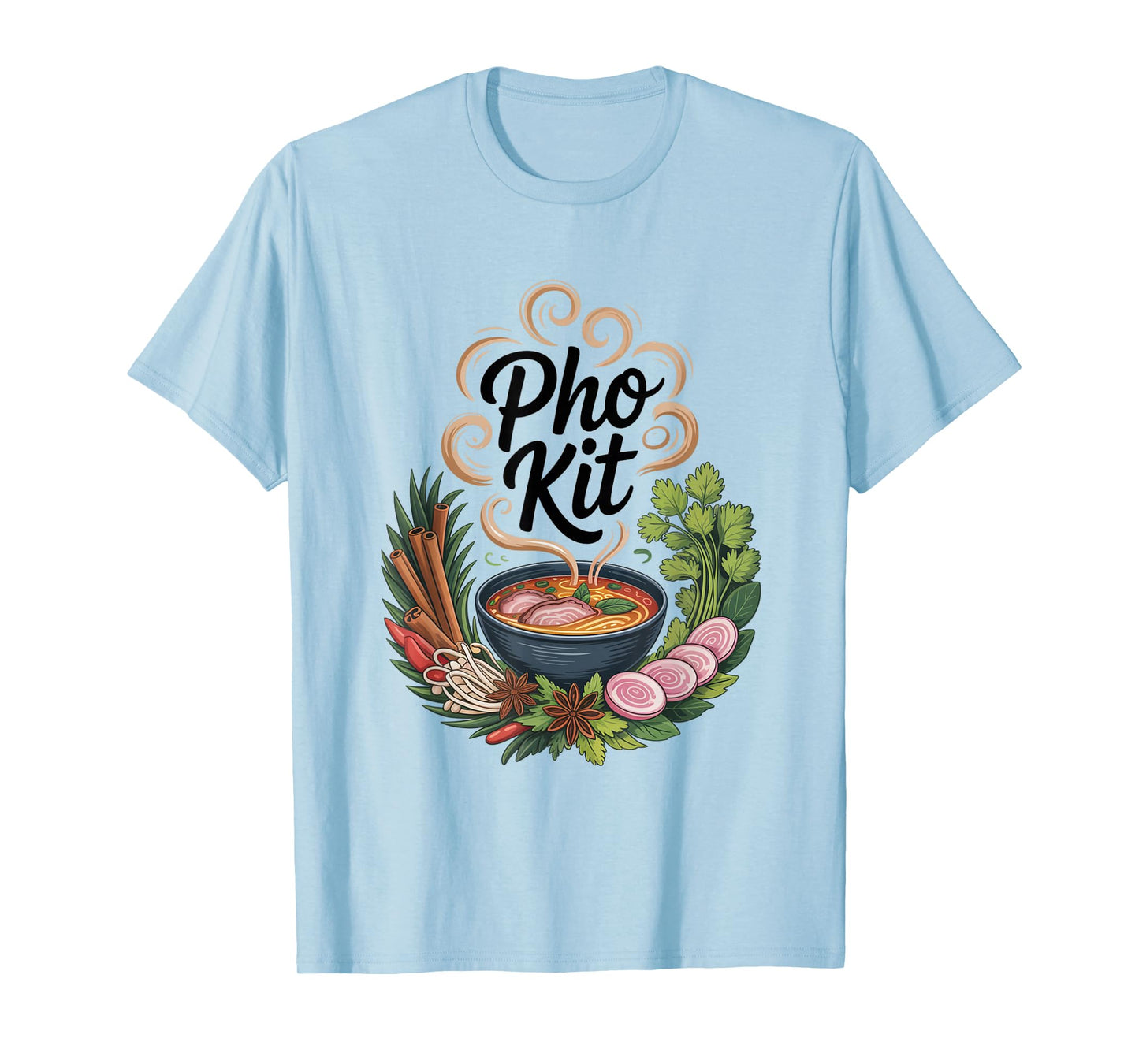 Pho Kit Soup Ingredients Pho Broth at Home Funny Pho Lover T-Shirt