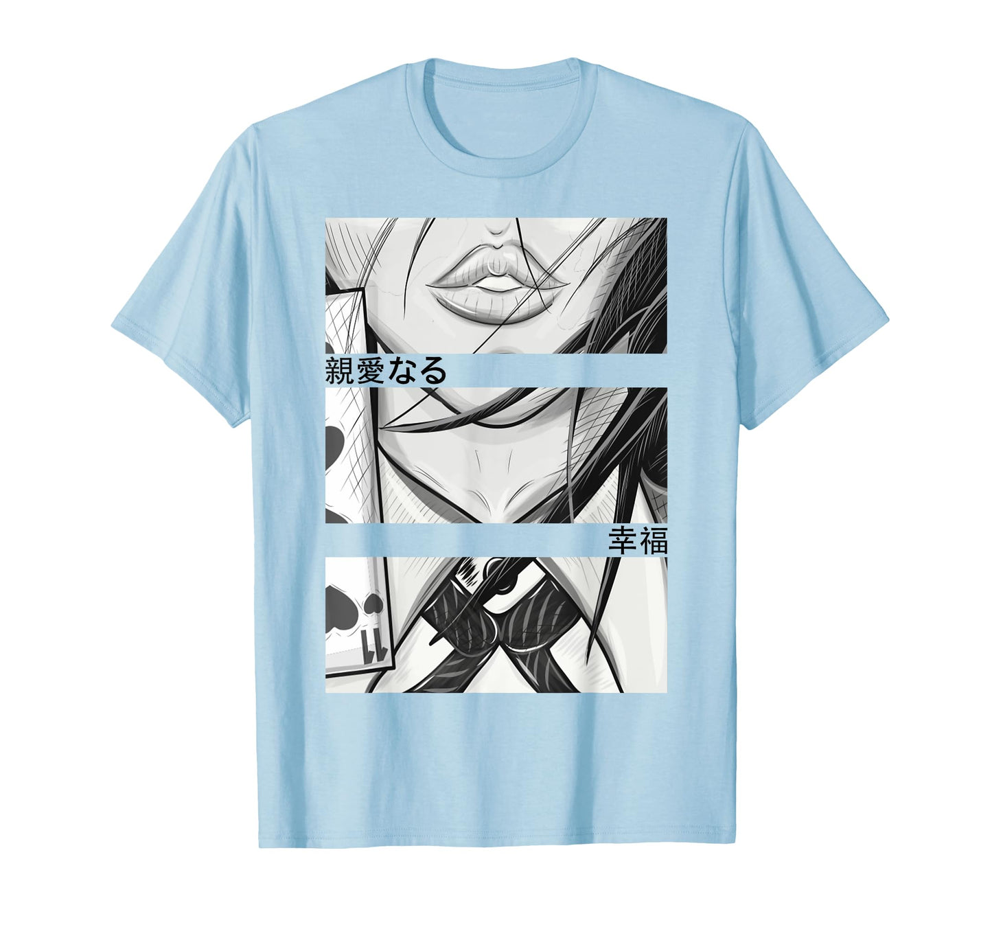 Anime Girl Eyes - Japan Culture Art - Japanese Aesthetic T-Shirt