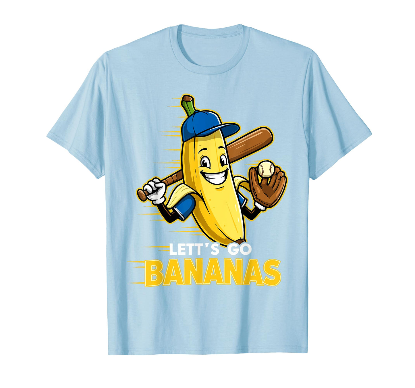 Funny Banana Shirts Gift Fruit Lovers Boys Lets Go Bananas T-Shirt