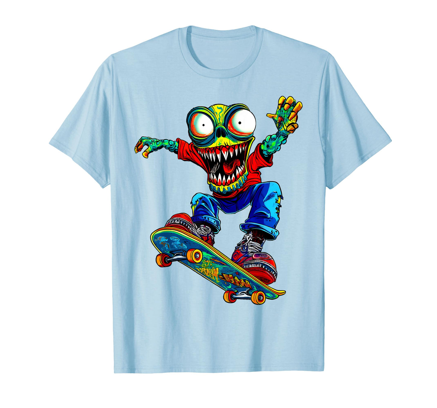 Monster Skateboard T-Shirt