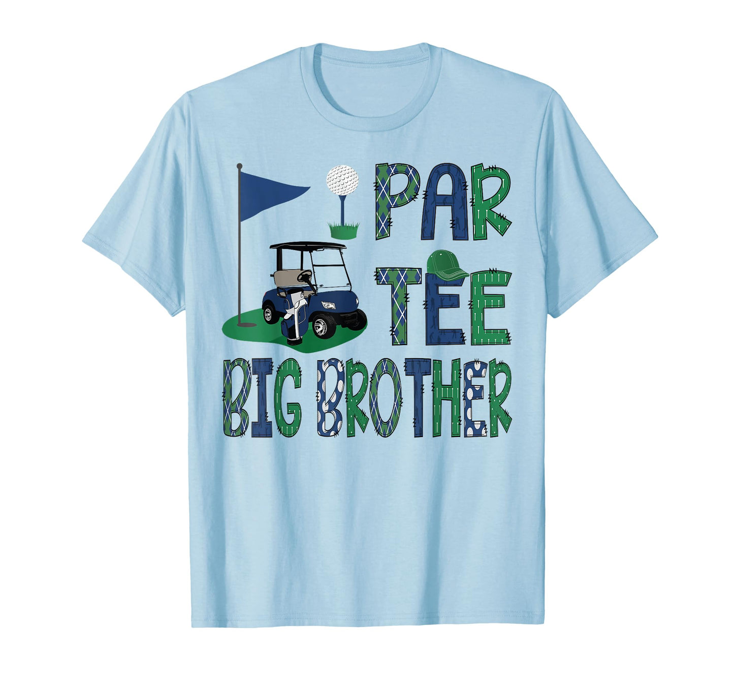 Par-Tee Big Brother Golf Lover Birthday Family Matching T-Shirt