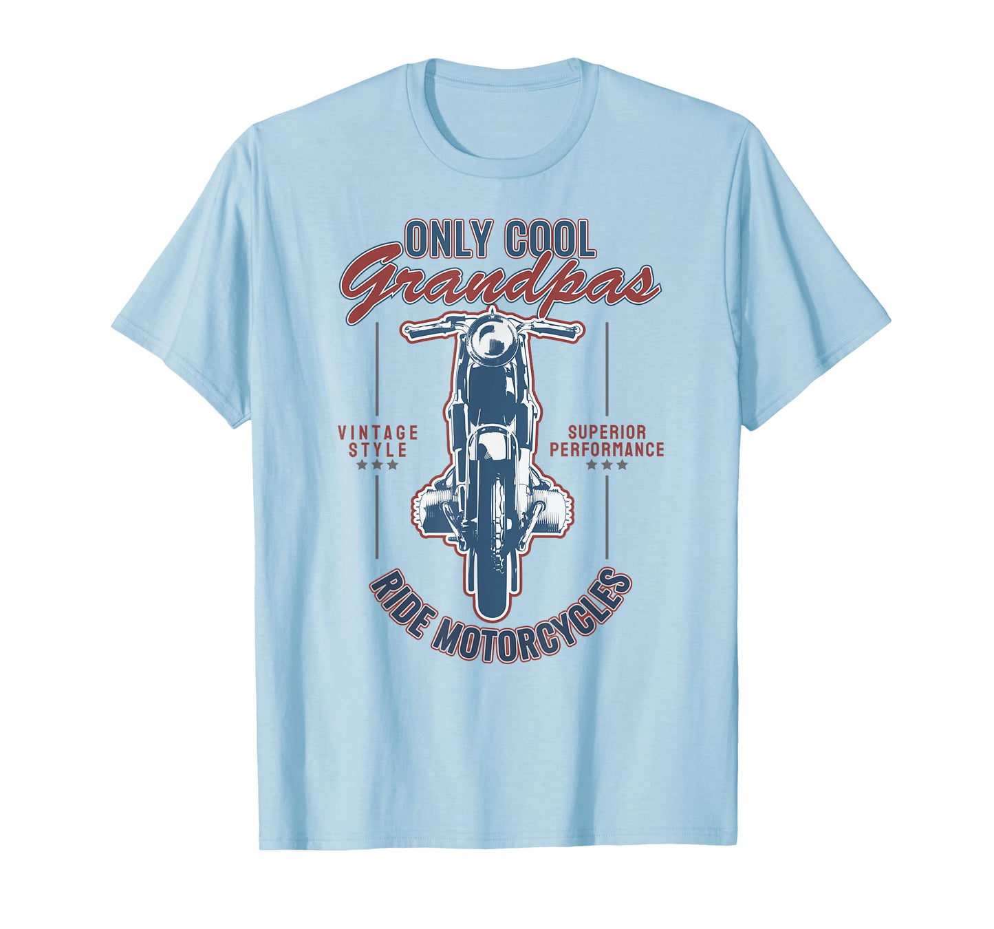 Only Cool Grandpas Ride Motorcycles T-Shirt