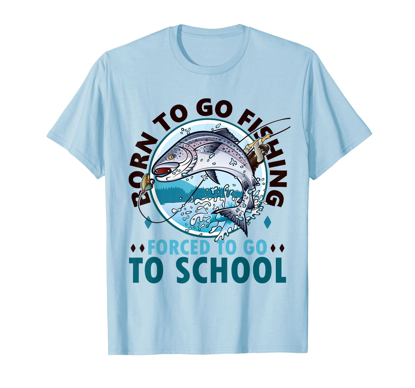 Unique Fishing Design For Men Women Fishing Fish Fisherman T-Shirt
